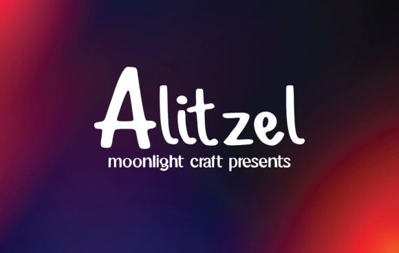 Alitzel: A Beautiful Handwritten Font