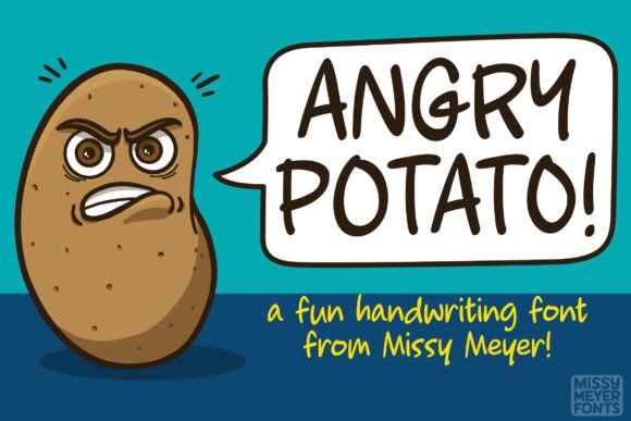 Angry Potato Font for Business Branding