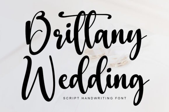 Brittany Wedding Font for Elegant Branding