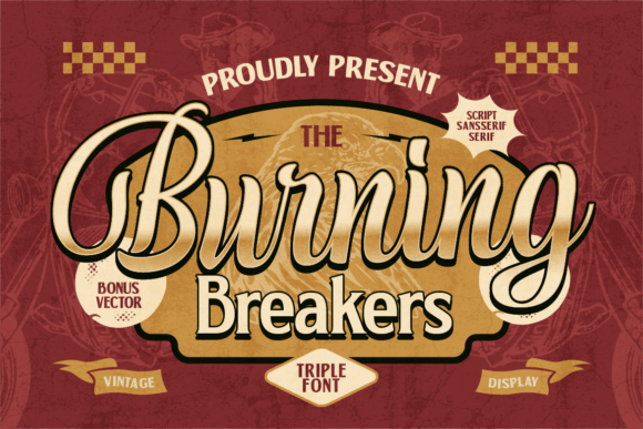 Burning Breakers Font for Bold Campaigns
