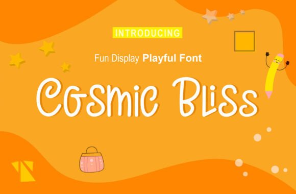 Cosmic Bliss Font: Playful Typography for Digital Campaigns