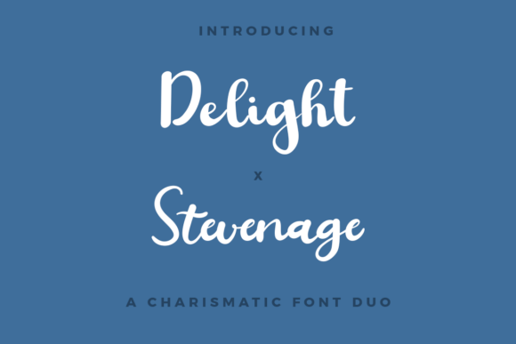 Delight X Stevenage Duo Font