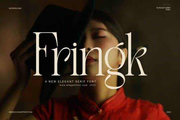 Fringk: A Luxurious Serif Font for Web Design