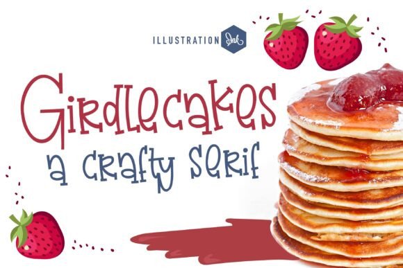 Girdlecakes Font for Creative Makers