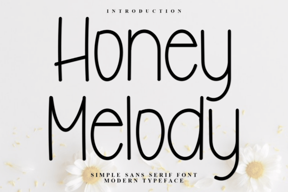 Honey Melody Font for Festive Branding