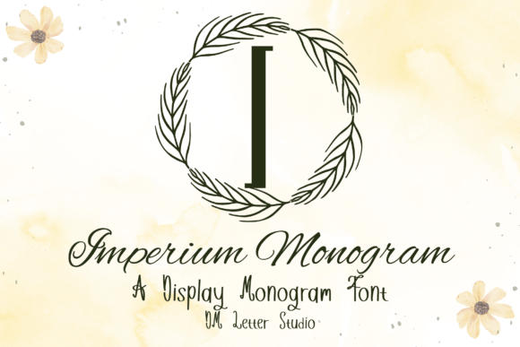 Imperium Monogram Font for Elegant Branding