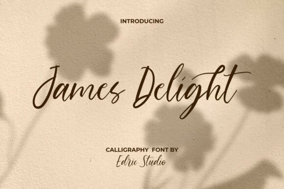 James Delight Font Review