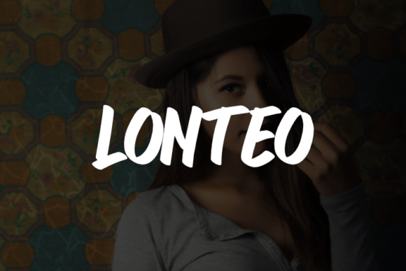 Lonteo Font for Creative Makers