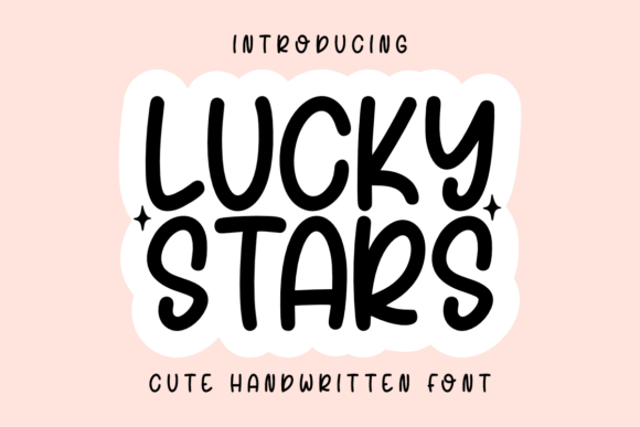 Lucky Stars Font for Creative Brands