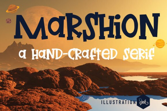 Marshion Font: Whimsical Script for Digital Marketing