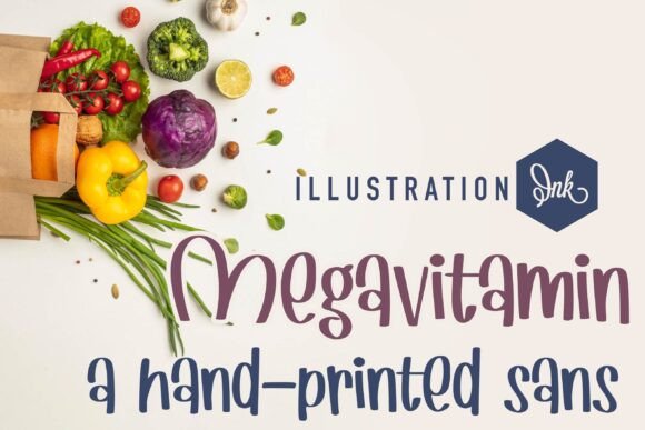Megavitamin Font for Web Design