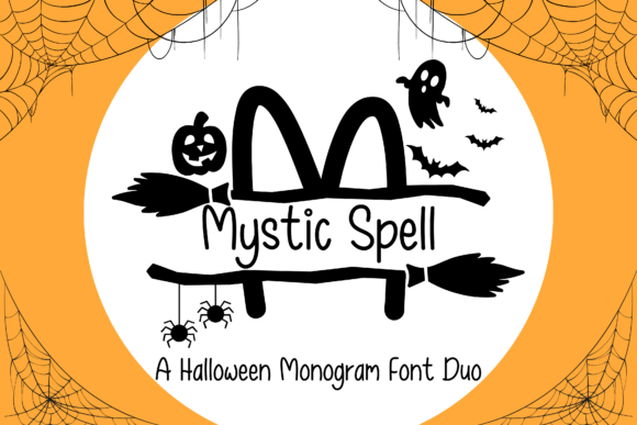 Mystic Spell Monogram Font