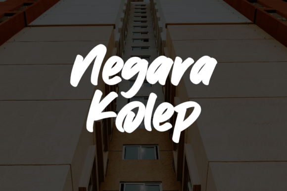 Negara Kolep Font Review