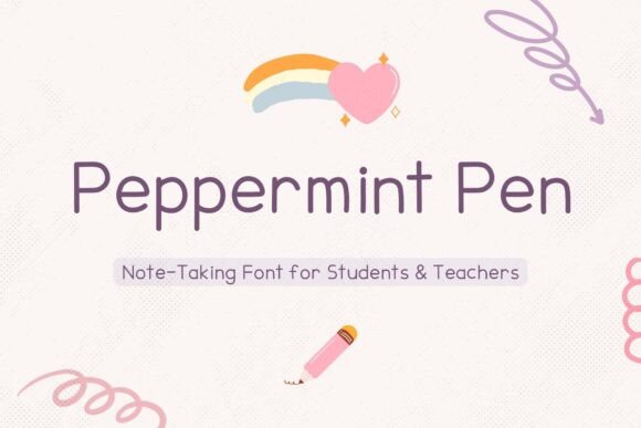 Peppermint Pen Font Review