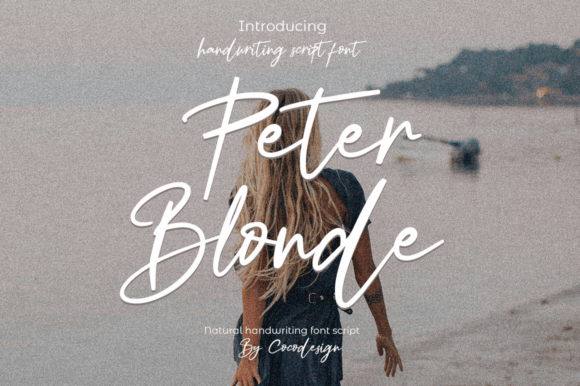 Peter Blonde Font for Business Branding