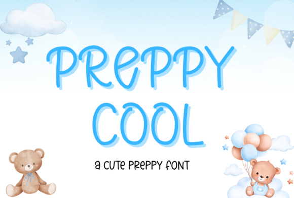 Preppy Cool Font for Web Design