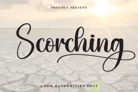 Scorching Font for Creative Makers