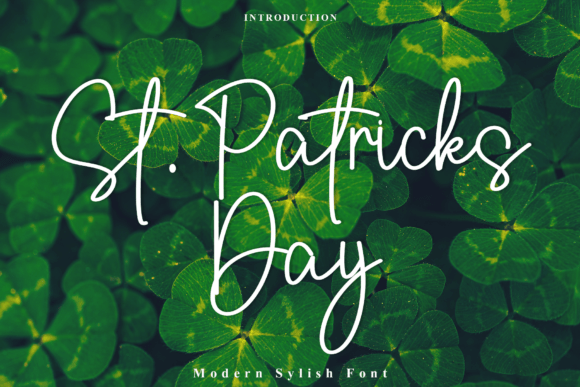 St Patricks Day Font for Creative Projects